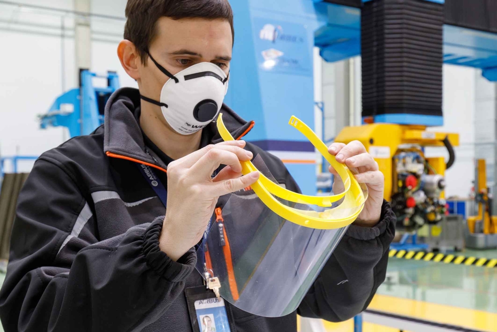 Airbus viziere spitale