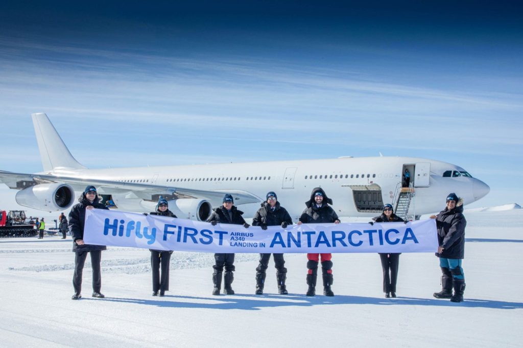 a340 antarctica