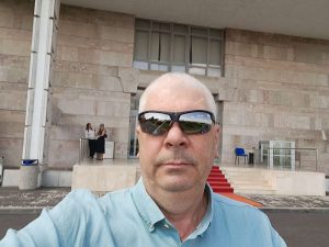colegul nostru, Bogdan Enachi, prezent la bordul cursei inaugurale București-Damasc