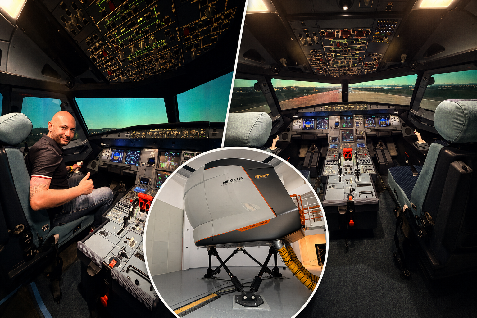 simulator FFS Airbus A320